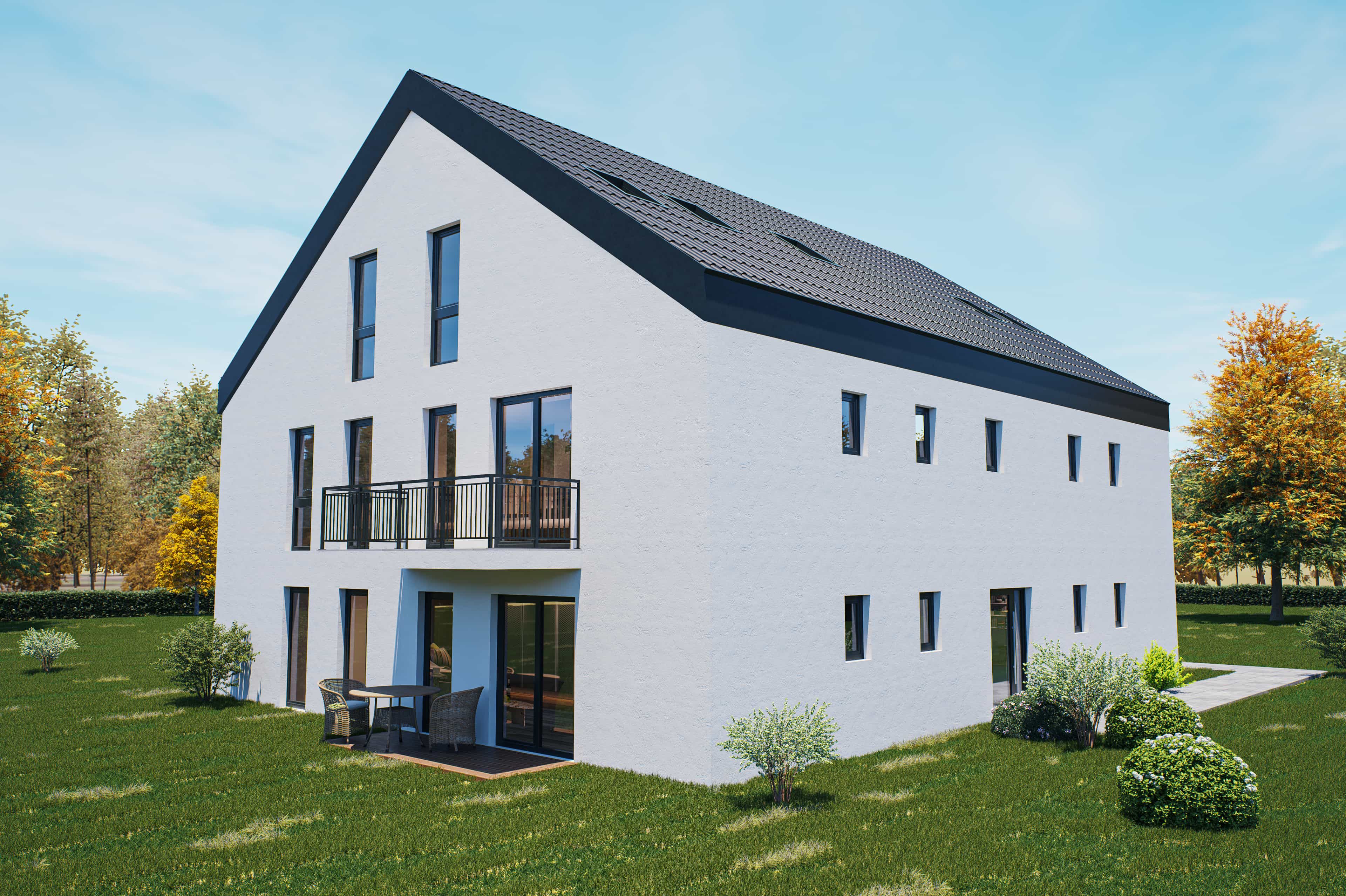 Grundriss Neubau Kapitalanlage Ingolstadt – moderne Wohnatmosphäre Szene 3